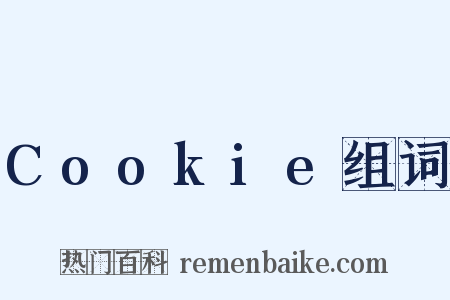 Cookie组词是什么意思的图片